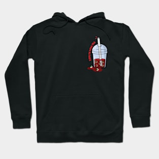 REDRUM Boba Tea By Fizricc.Artsy (No Border) Hoodie